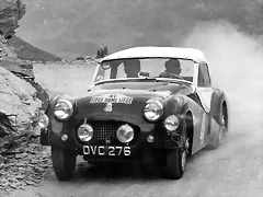 Triumph TR2 - Liege-Rome-Liege Rally 1954-55 Triumph TR2 - Liege-Rome-Liege Rally 1954-55