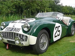 Triumph TR3 - racing #25 Le Mans '59 Triumph TR3 - racing #25 Le Mans '59