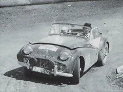 Triumph TR3 - '58 Coupe des Alpes - Anie Soisbault - Regine Cornine Triumph TR3 - '58 Coupe des Alpes - Anie Soisbault - Regine Cornine