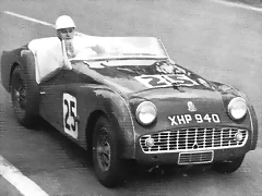 Triumph TR3 - racing #25b Triumph TR3 - racing #25b