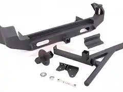 Suzuki-Jimny-Rear-Bumper-with-swing-Spare-Tire-Carrier-with-rear-hitch-receiver-fit-suzuki-jimny