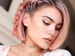 Tendencias y Estilos para Tintes Rosegold Pelo Corto Trenza