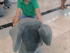 Bruno en elefante 1 Bruno en elefante 1