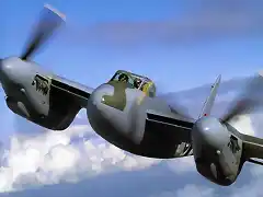 Magnfica fotografia de un De Havilland Mosquito