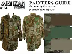 painters guide 1941 German Splittermuster B