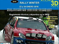 Rally 3D 1 Prueba (Cartel)