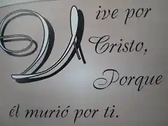 vive por cristo