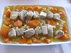 Escabeche de atn con tomate