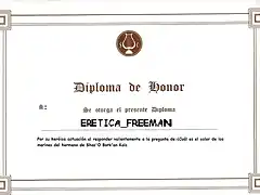 diploma a Eretica_Freeman