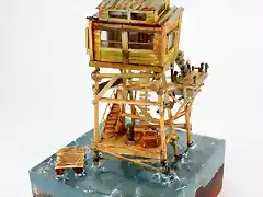 TreeHouse Models Diorama Pirate Watchtower (21)