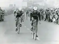 VUELTA 1973,META VOLANTE EIBAR,MERCKX,ELORRIAGA