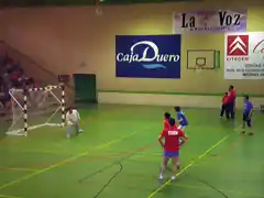 Cachis! Mira que meterme gol el cadetillo!