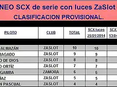 SCX luces ZaSlot 2014