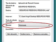 Ventana minimizada