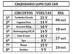 CALENDARIO LUPO