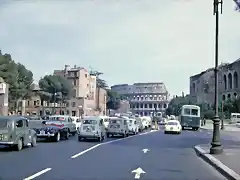 Rom - Via dei Fori Imperiali, 1962