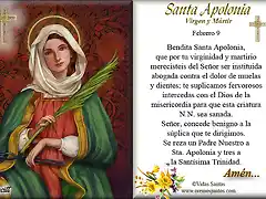 Estampita-SantaApolonia-martir-1a