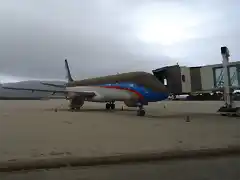 E-190 AU con cenizas