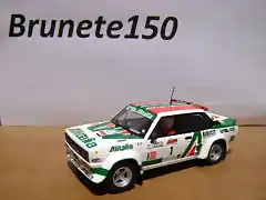 14 FIAT 131 Abarth Alitalia scalextric