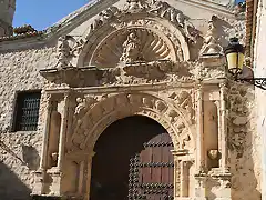 TOLEDO CORRAL DE ALMAGUER (TOLEDO)  IGLESIA DE LA ASUNCION S.XV11FACHADA BARROCA