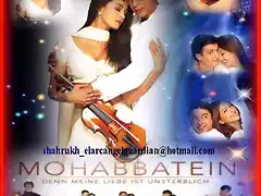 mohabatein gstv srk