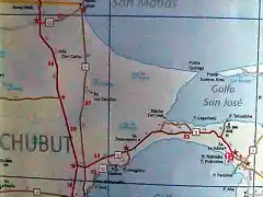 Mapa Puerto Lobos, Ro Negro