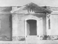 Puerta de la Capilla del Castillo de San Sebastian