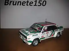 14 FIAT 131 Abarth Alitalia scalextric