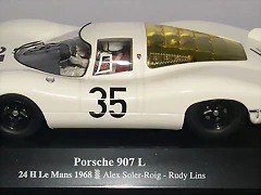 SRC 001 01 PORSCHE 907 L 24H. LE MANS 1968 ALEX SOLER ROIG-RODY LINS SRC 001 01 PORSCHE 907 L 24H. LE MANS 1968 ALEX SOLER ROIG-RODY LINS