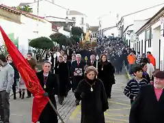 Procesion final en Zalamea la Real-25.01.09