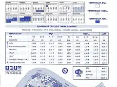 precios camping 20001