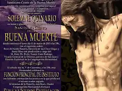 CARTEL QUINARIO BUENA MUERTE 2013