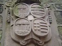 Escudo Pazo de Goiáns ( Caamaño, Gayoso, Pardo, Castro e Parga)