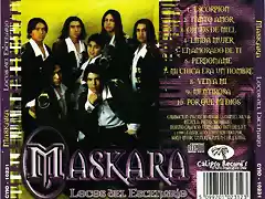 Maskara - Locos Del Escenario (1998) Trasera