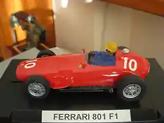 11 FERRARI 801 F1