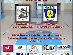 CARTEL 2 JORNADA CAJASUR-AMIBAL