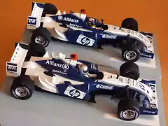 Williams FW 26 2004 Scalextric y SCX 2