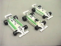 Versiones del Williams FW07B