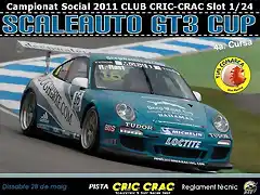 Cartell Cursa 4 Scaleauto GT3