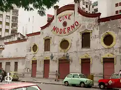 zMalaga cine Moderno coloreada