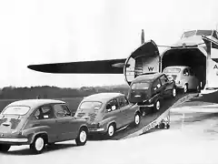 Caselle Torinese - Frachtflugzeug Silver City Airways Transport nach Australien, 1958