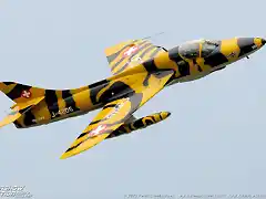 Hawker Hunter T-68 de la Fuerza Area de Suiza