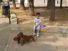 Alvaro, Oscar y nana