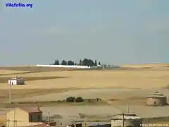 El cementerio visto desde la Iglesia