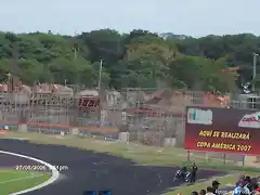 La ampliacin del estadio cachamay sigue a buen ritmo...