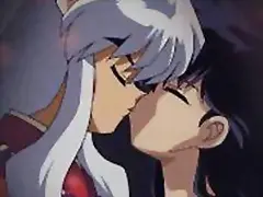 beso de Inuyasha y Kagome