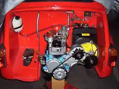 MOTOR PREPARADO PARA APRETAR A CAJA CAMBIOS