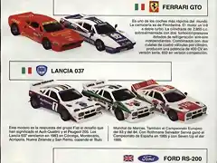 Ford RS200 Catlogo exin