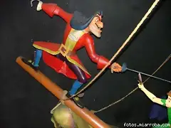 El Capitán Garfio en el interior de Peter Pan El Capitán Garfio en el interior de Peter Pan