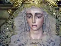 VIRGEN  DE LA SALUD EN BESAMANOS - SEVILLA